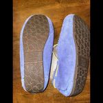 UGG ‎ DAKOTA SUEDE/ SHEEPWOOL MOCCASIN SLIPPERS, WOMEN US 4 Blue Photo 3