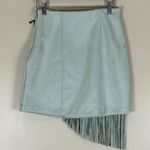 Rock & Roll Cowgirl Rock & Roll NWT Mint Studded Fringe Overshirt and Mini Skirt Set Photo 7