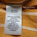 Derek Heart  Mustard Striped Off-Shoulder Mini Dress Photo 11