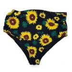 Unbranded Sunflower Bikini Bottom High waisted XL Black Photo 0