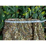 NBD REVOLVE  Cintia Mini Skirt Gold Sparkly Size Medium Photo 7
