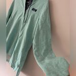 L.L. Bean Women’s Small Hooded Sweatshirt Soft Cotton Rugby Hiking Casual Green Photo 2