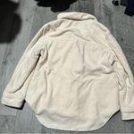 Shinestar Button Up Cream Coat Women’s jacket soft XL collared light yellow forma; Photo 2