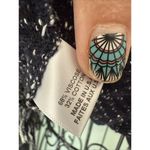 Misa  Los Angeles m Sweater  l Karine Fringe Navy Blue  White Crop Top $249 Photo 8