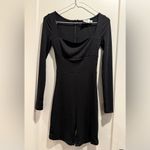 Princess Polly Sara Romper Black Tall Size 2 Photo 2