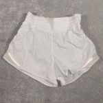 Lululemon  hotty hot short high rise long size 4 white Photo 0
