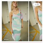 House of Sunny Good Vibrations Pastel Colorblock Dress Purple Size 6 Photo 4