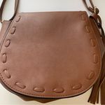Old Navy  Boho Faux Leather Brown Crossbody Bag Photo 1