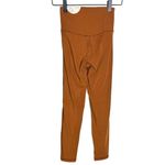 Aerie Offline By Women's XS High Waist Smocked Side Leggings Burnt Orange New Photo 4