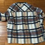 ZARA Plaid Button-Up Jacket Photo 3
