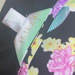 Decree Floral Cold shoulder Romper shorts fully lined black| brand Indonesia S Photo 4