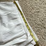 Altuzarra Mayumi white pleated side tie skirt Size 4 Photo 6