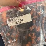 Anthropologie NWT  Ari + Ali Enya Velvet Burnout Wrap Dress Top Tunic Dark Floral Photo 7