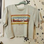 Wrangler Women’s T Shirt Cropped Photo 0