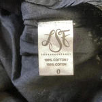 Love Shack Fancy Paige Eyelet Lace black Dress in size 0 Photo 7