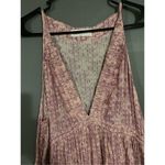 American Threads  Long V Neck Tiered Dress Size Large Photo 2