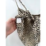 Princess Polly Leopard Print Tie Back Cropped Open Back Top Size 8 Photo 6