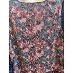Soft Surroundings  Patchwork‎ Tunic Blouse Top Floral Paisley Womens PM Photo 10