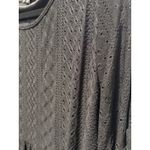 Vibe Black Lace Flutter Sleeve Dress 1X Babydoll Textured Whimsigoth Women’s Photo 1