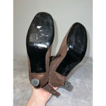 Bisou Bisou Women's  Brown Suede Ankle Boots Size 7.5 Photo 8