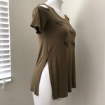 H.I.P. Women’s Cutout Shoulder Top Size S Photo 3