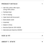 1. State  Tie Back Vintage Ditsy Maxi Dress in Vintage Blue Ditsy Photo 1