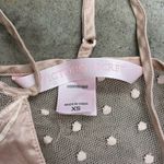 Victoria's Secret Victoria’s secret coquette polka dot satin lace lingerie top Photo 4