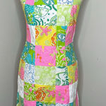 Lilly Pulitzer  Patchwork Cotton Spandex Dress‎ Photo 0
