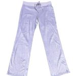Aerie Purple Dreamy Velour Low Rise Pants size Medium Photo 0