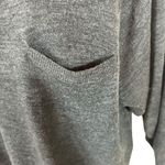 Vintage Beldoch Popper Gray Dolman Sleeve Sweater Size L Photo 4