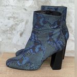 Free People Nolita Snake Embossed Leather Boots Women’s Size 39/8.5 Photo 2