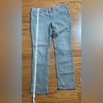 Elle - Women's Light Gray Straight Leg Jeans Size 12 Photo 2