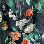 Tommy Hilfiger Clip Floral Urban Folklore Peasant Top Women's Size Small S Photo 2