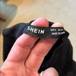 Black Wide Leg Tiered Tie Front Solid Stretchy Waist Pants Size undefined Photo 8