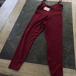 JoyLab Women's Sleeveless Corset Bodysuit Wine Red Photo 4