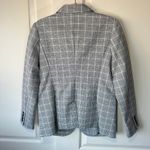 A New Day  Women's Plaid Blazer Gray White‎ Pink Career Office Work Business 10 Photo 3