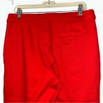 Jules & Leopold Red Pants with Button Accents Women’s Large Photo 5