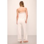 Eberjay Eberjey Mia Cami And Pant PJ Set in Ivory Small Womens Pajamas Pants Top Photo 11