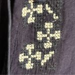 American Eagle Women’s  Embroidered Cover Up Or Tunic Top Size‎ Small Navy Blue Photo 2