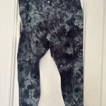 Lululemon Align High Rise Pant 25” Diamond Dye Silver Blue Tidewater Size 20 Photo 2