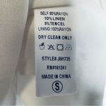 J. Marie Willow Dress embroidered linen Summer Sundress size‎ small White Photo 8