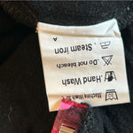 Elegant Black Jumpsuit linen NYE party vibes Size M Photo 5