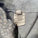 Brandy Melville , Blue and White‎ Floral, Button Up, Zelly Crop Top, one size Photo 5