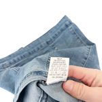 Blue Blush Denim Mini Skirt Button Front Sz S Photo 2