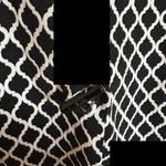 IC by Connie K Textured Swing Jacket Geometric Lagenlook Art Sz M Blk Wht Black Size M Photo 1