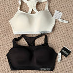Victoria Sport NEW  size 34D Black & White 2 bra Bundle Retails $94 Photo 0