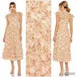 Mac Duggal   8060 Ruffle Tiered Short Sleeve A Line Dress Photo 2