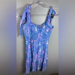 Lilly Pulitzer  Women's Kailua Smocked Mini Dress Size Medium‎ Photo 1