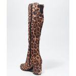 Marc Fisher  Boots Women’s Size 6 Over The Knee Pointed Toe Leopard Print NEW Photo 2