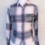 Polly & Esther Polly Esther plaid flannel Size S Photo 0